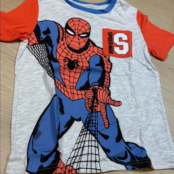 Marvel Spider-Man Kids Costume T-Shirt - Red, Blue, and Gray - Picture 4 of 5
